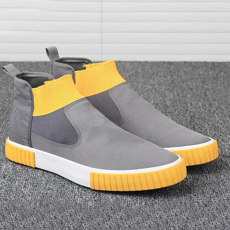 Férfi vászon sneaker magas fazonnal – Lennard