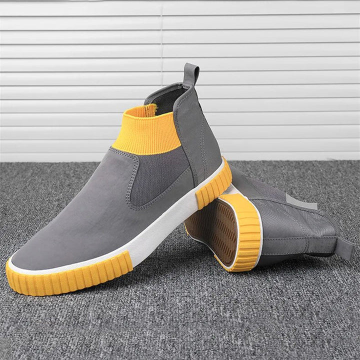 Férfi vászon sneaker magas fazonnal – Lennard