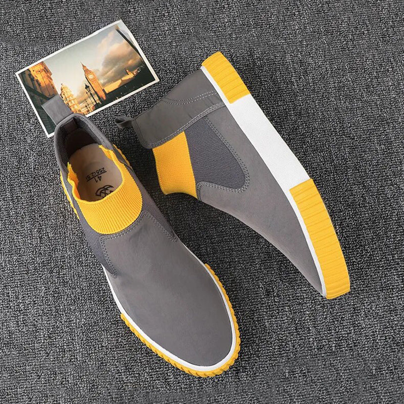 Férfi vászon sneaker magas fazonnal – Lennard