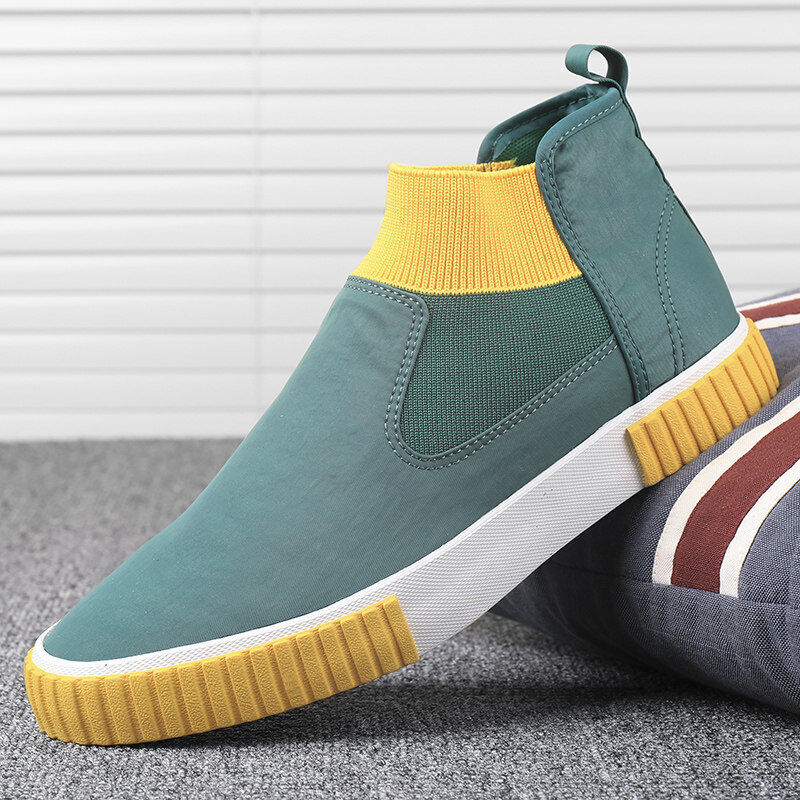 Férfi vászon sneaker magas fazonnal – Lennard