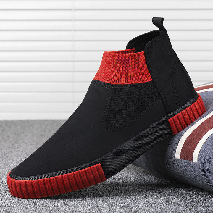 Férfi vászon sneaker magas fazonnal – Lennard