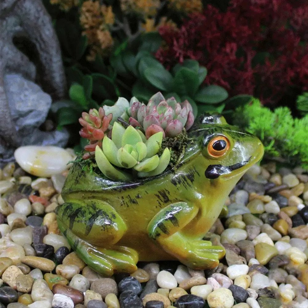 Cuki Lélegző Virágcserép - FroggyPot