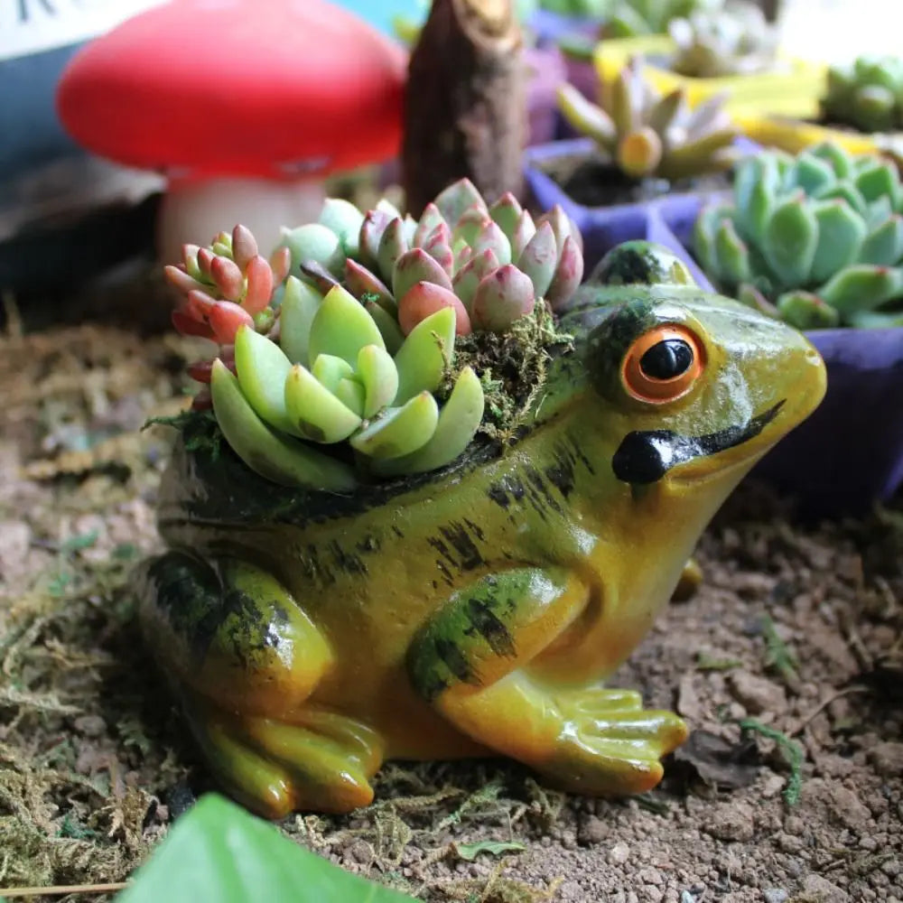 Cuki Lélegző Virágcserép - FroggyPot
