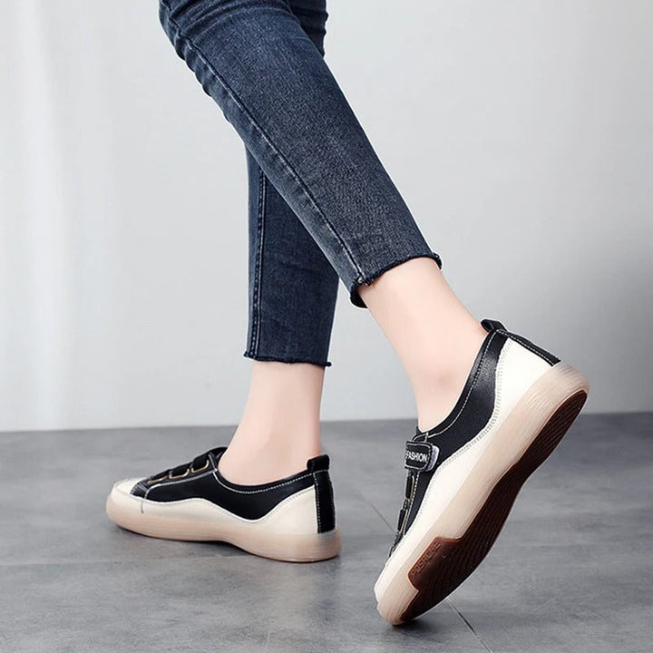 Elegáns valódi bőr sneaker nőknek – Beatrice