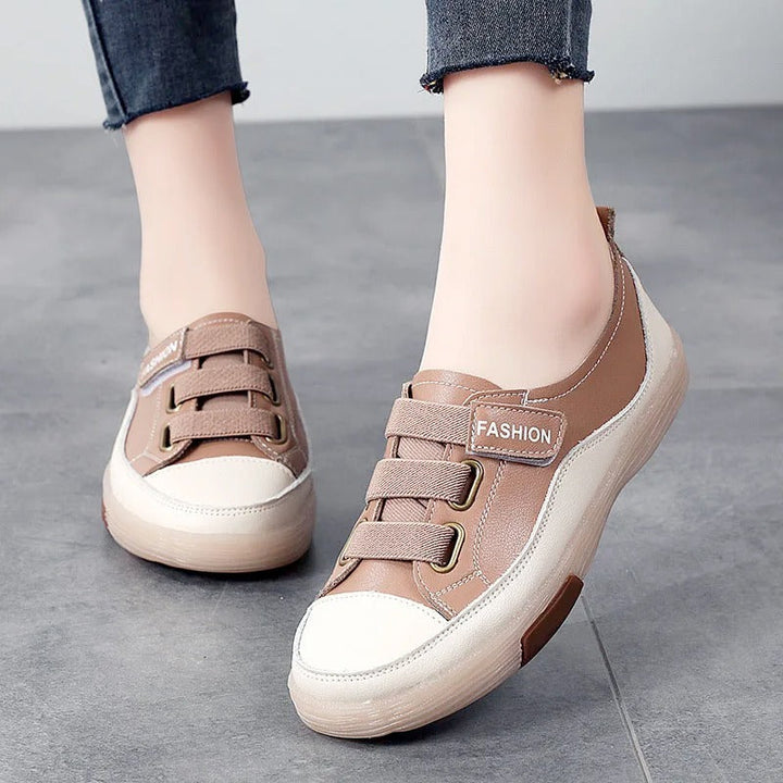 Elegáns valódi bőr sneaker nőknek – Beatrice