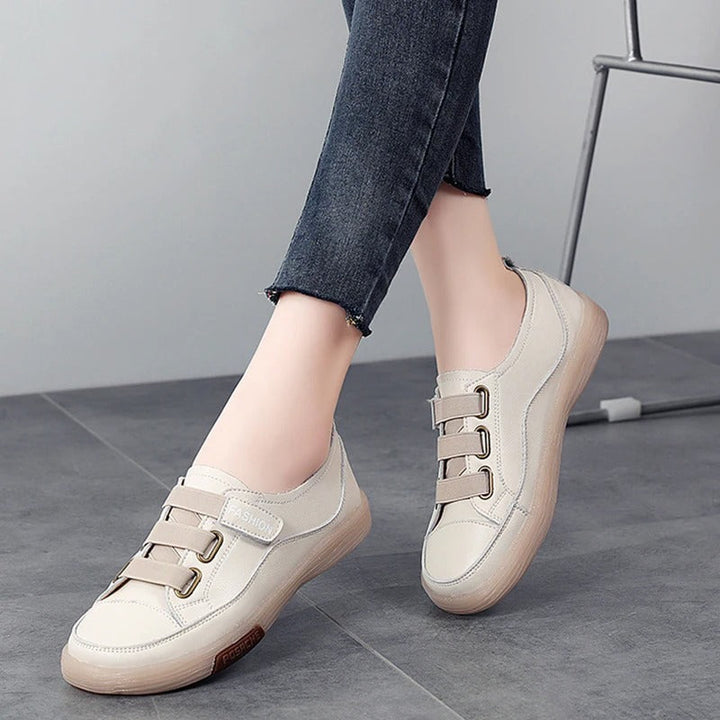 Elegáns valódi bőr sneaker nőknek – Beatrice