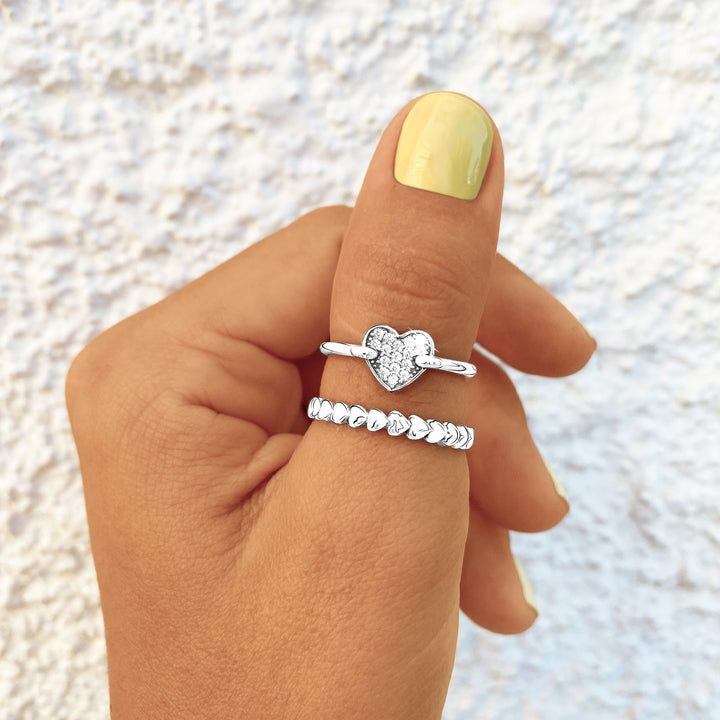 Szívecskés Gyűrű – Aurora