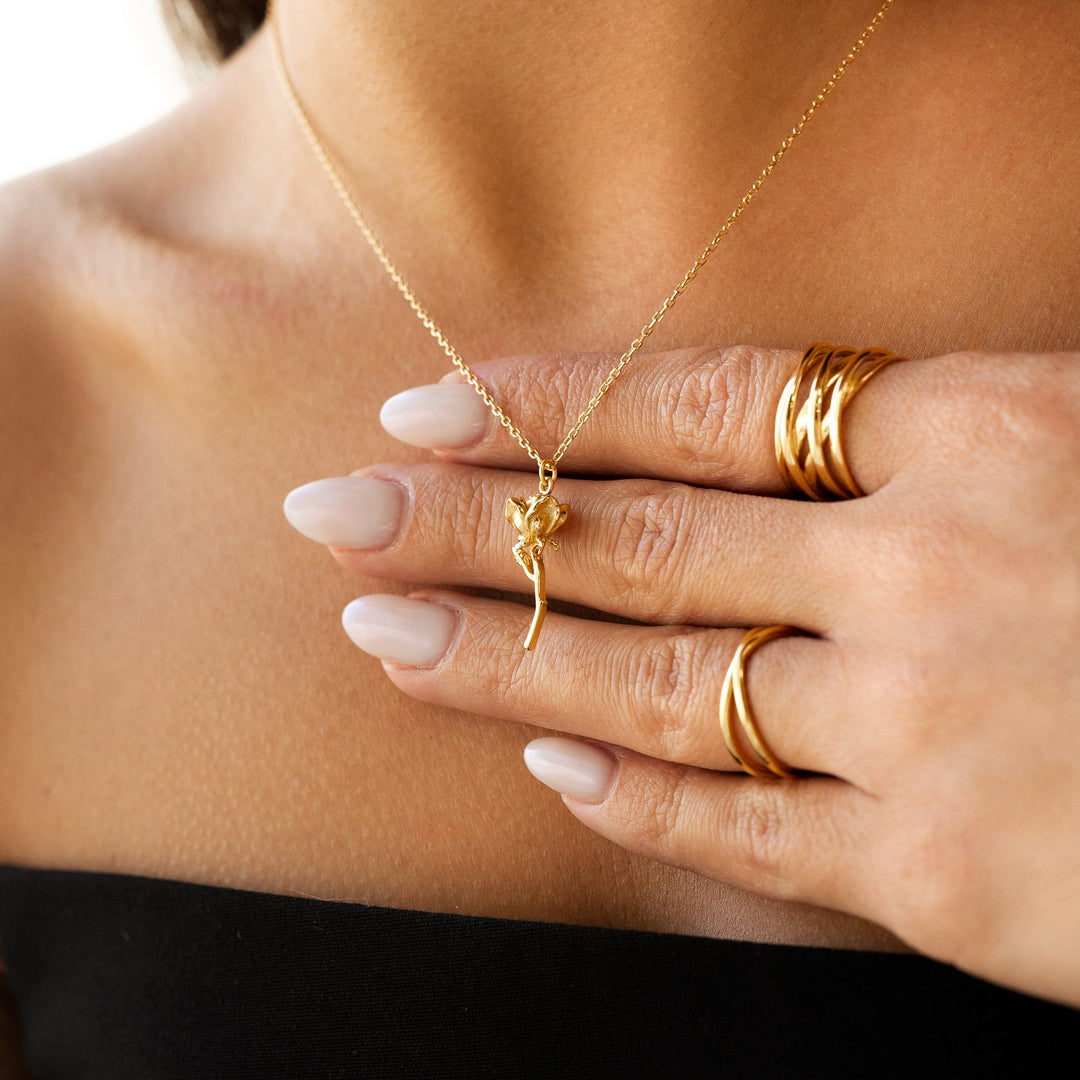 Stílusos Elágazó Gyűrű - Nora