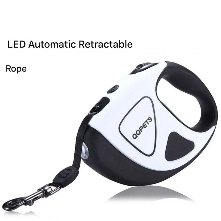 Behúzható kutyapóráz LED világítással - SafePaw