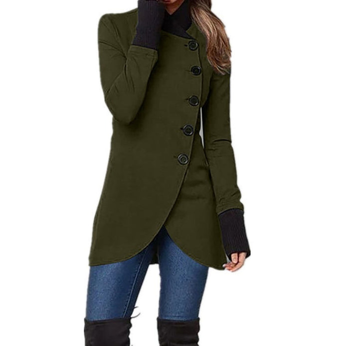 Női Takarójáró Jaket Aszimmetrikus Csattal – Isabella