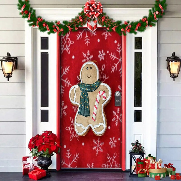 Karácsonyi Ajtódíszítés - MerryDoor