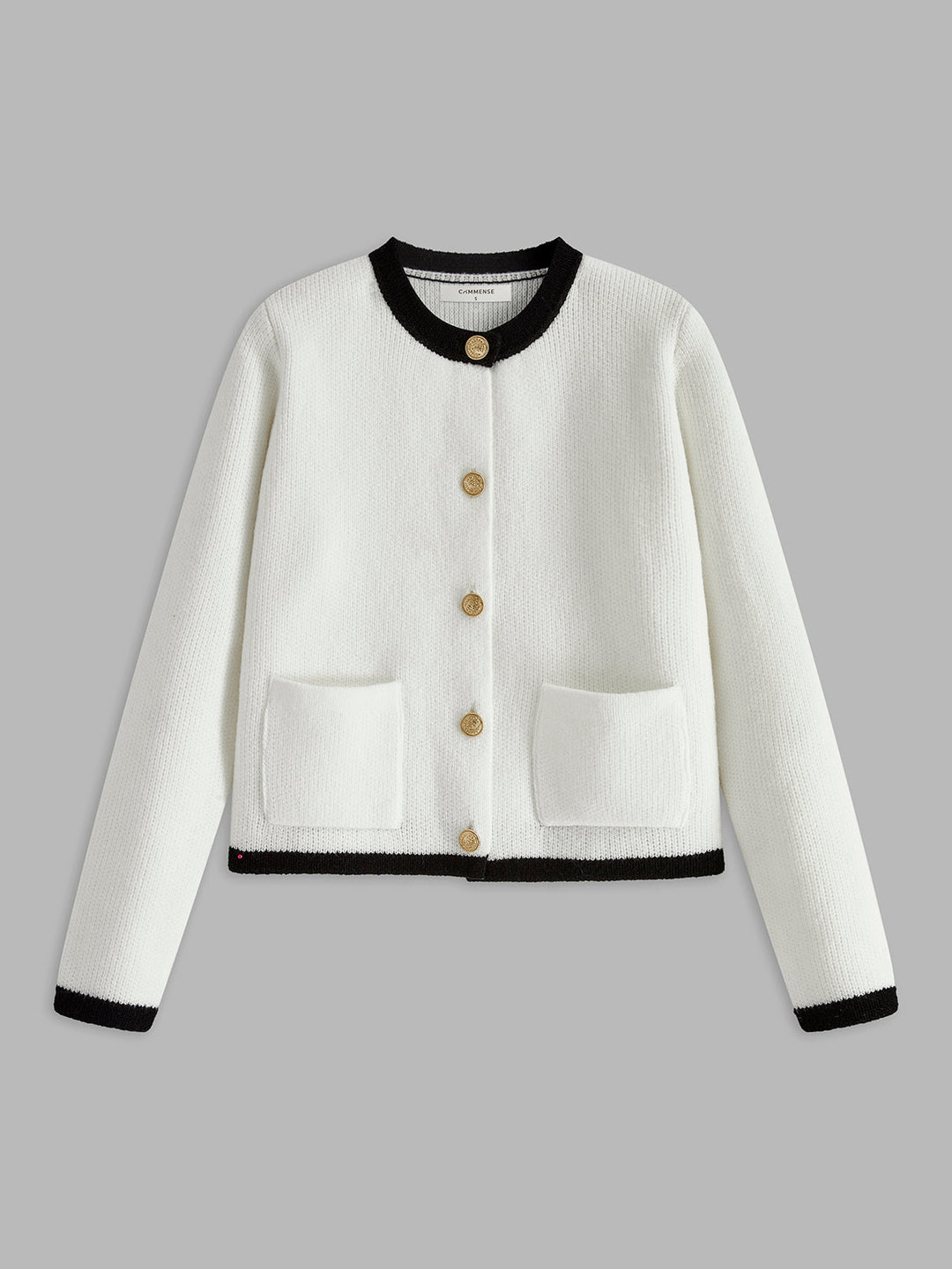 Contrast Trim Vest női számára - Serena