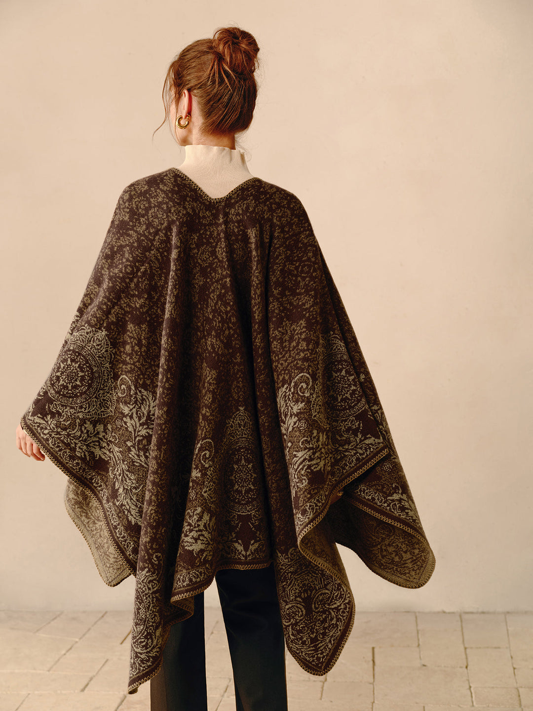 Boho Kétoldalú Poncsó - Seraphina