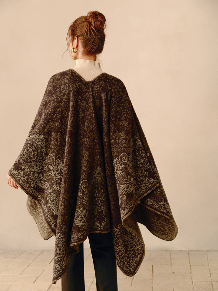 Boho Kétoldalú Poncsó - Seraphina