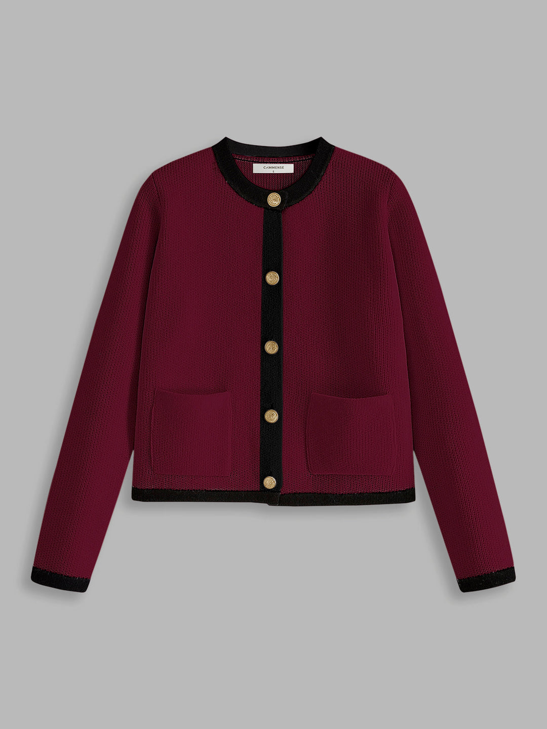 Contrast Trim Vest női számára - Serena