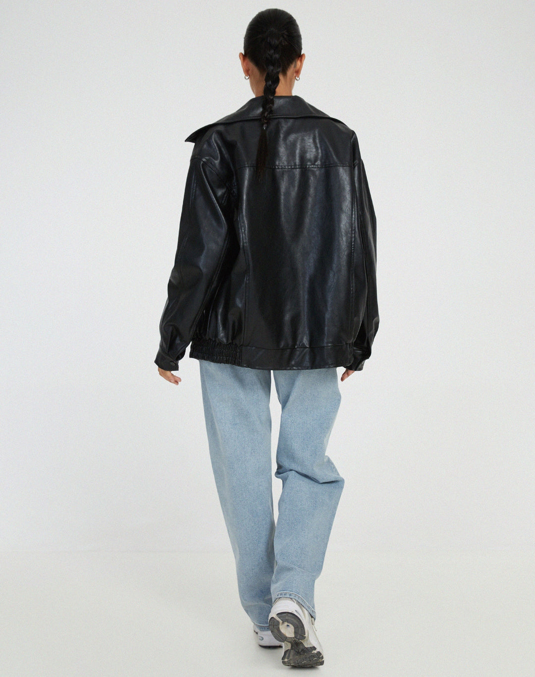 Oversized Los Leren Női Dzseki – Yara