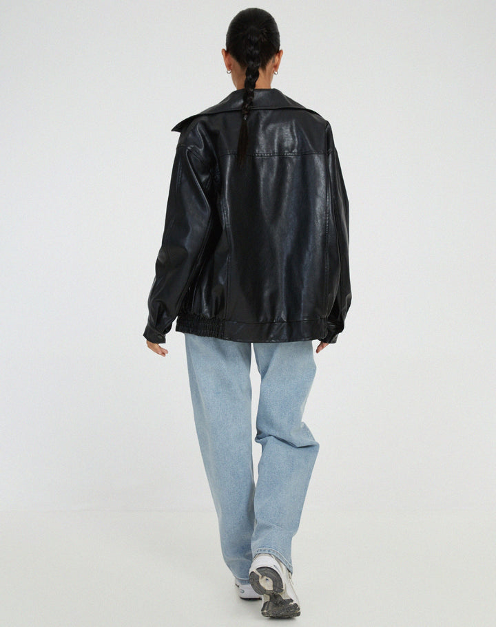 Oversized Los Leren Női Dzseki – Yara