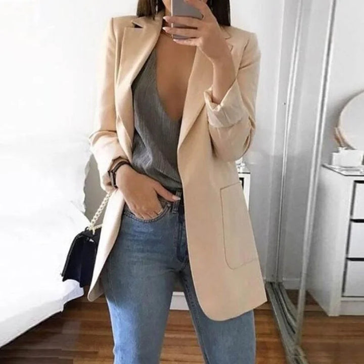 Stílusos Elegáns Streetwear Blézer - Serena