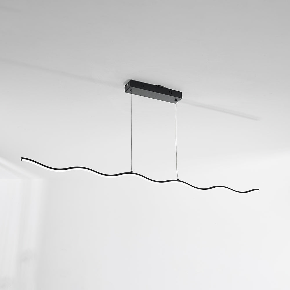 LED Mennyezeti Lámpa Trendy Hullámos Formával - WaveGlow