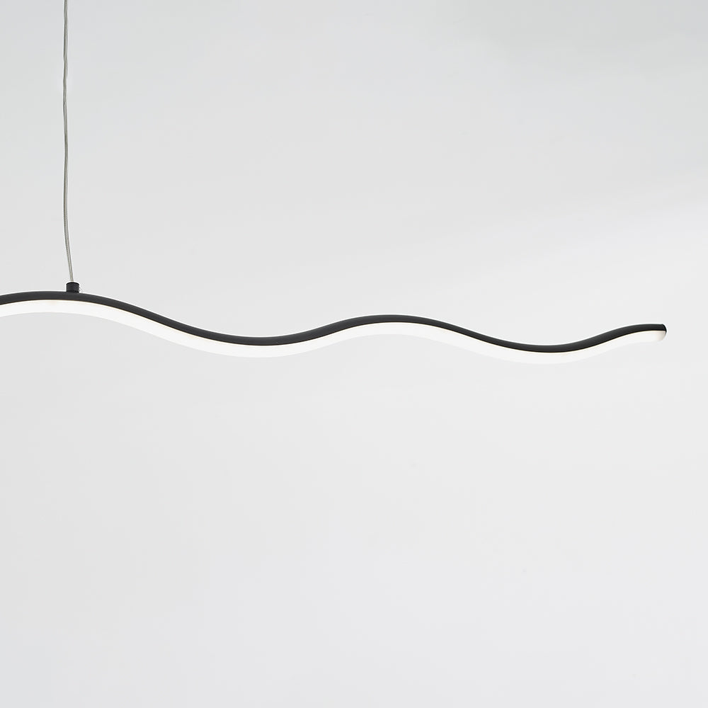 LED Mennyezeti Lámpa Trendy Hullámos Formával - WaveGlow