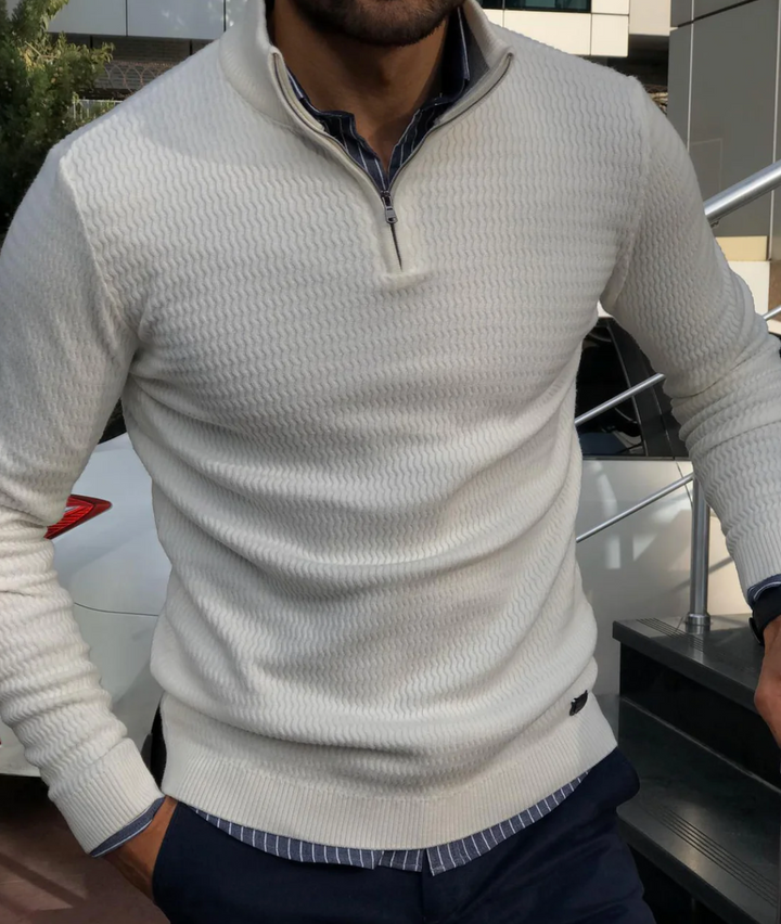 Trendi Zip Pulóver - GentZip
