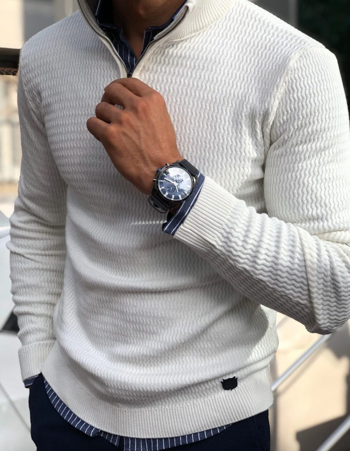 Trendi Zip Pulóver - GentZip
