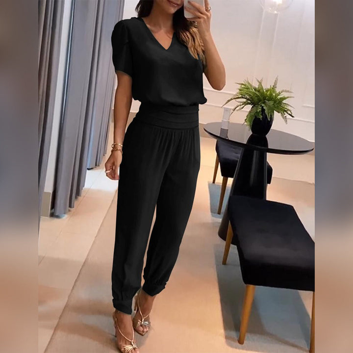 Stílusos Nyomtatott Jumpsuit - Nova
