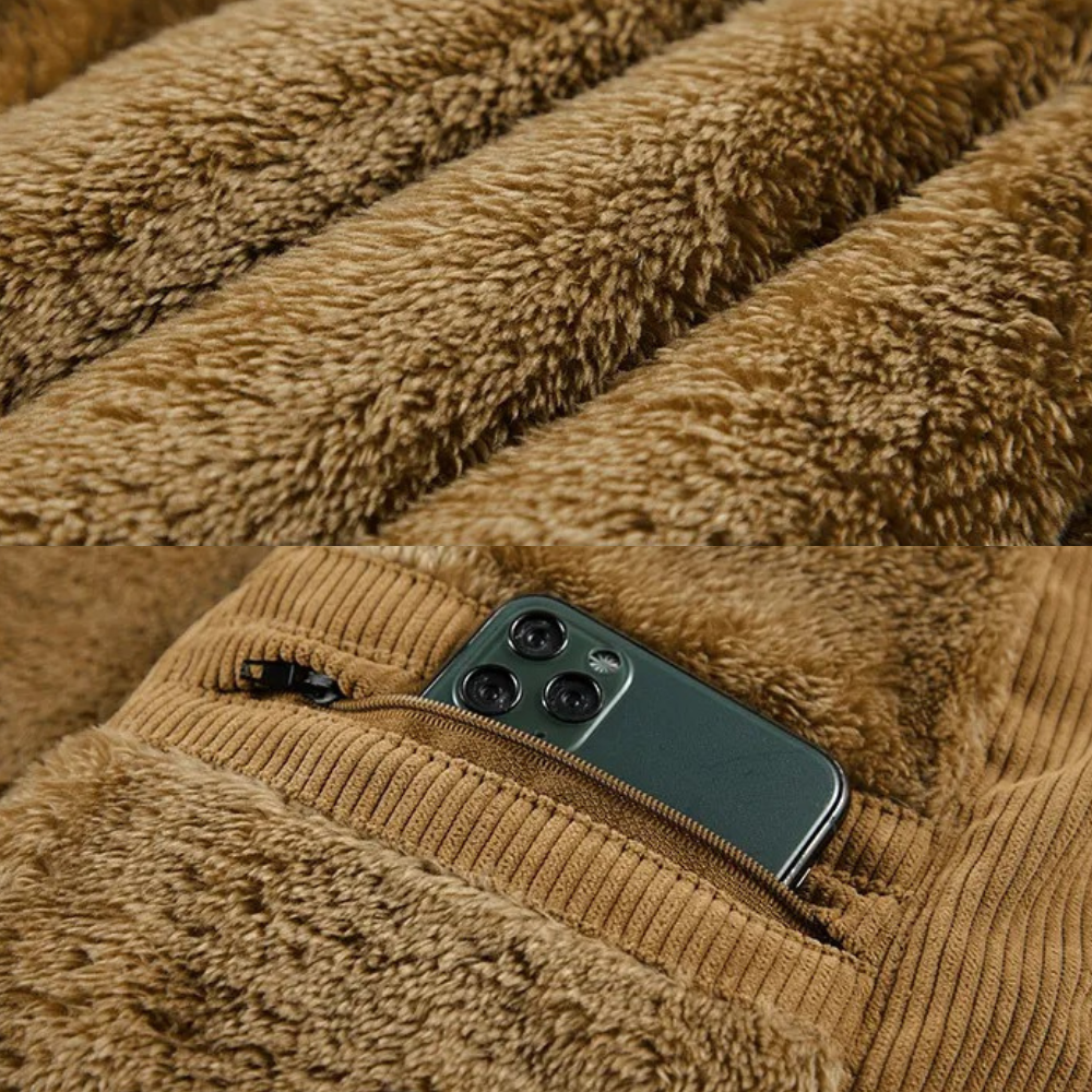 Jarker - Meleg Bélelt Férfi Mellény