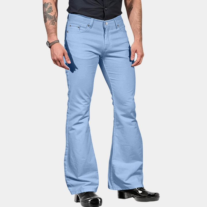 Retro Flared Férfi Nadrág - Joris