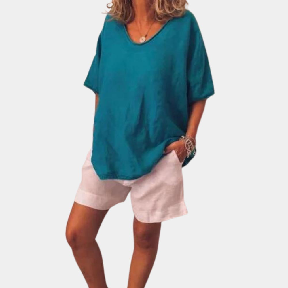 Trendi Oversized Női Póló – Malou