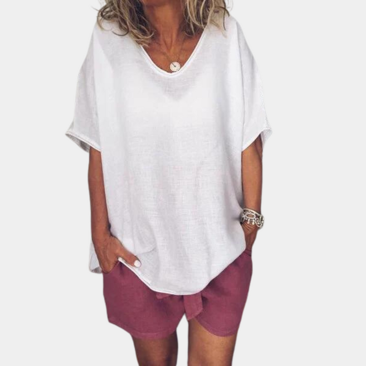 Trendi Oversized Női Póló – Malou