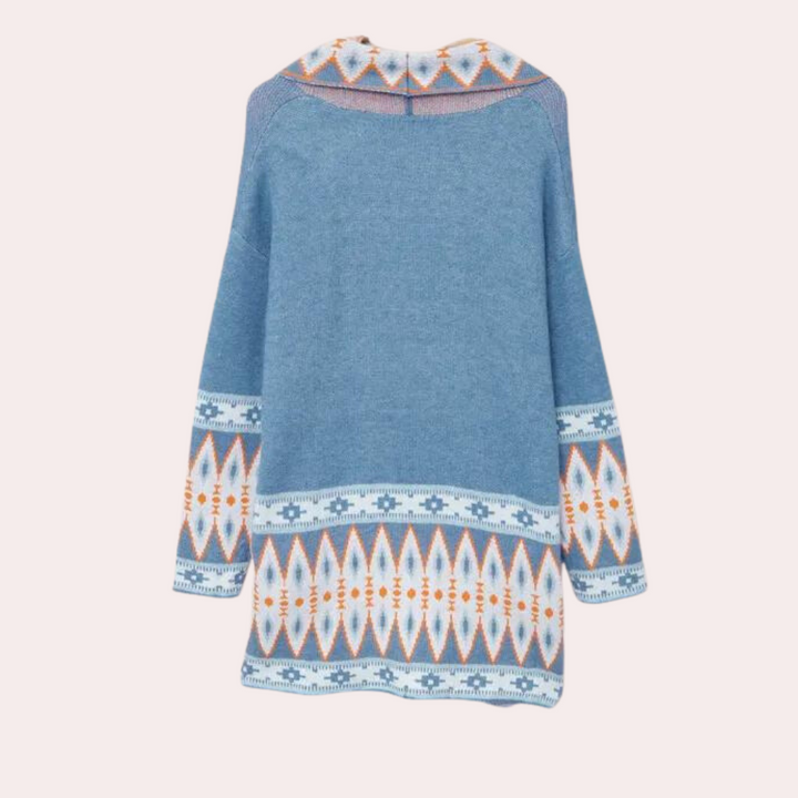 Női Boho kötött kardigán puha anyagból – Selina