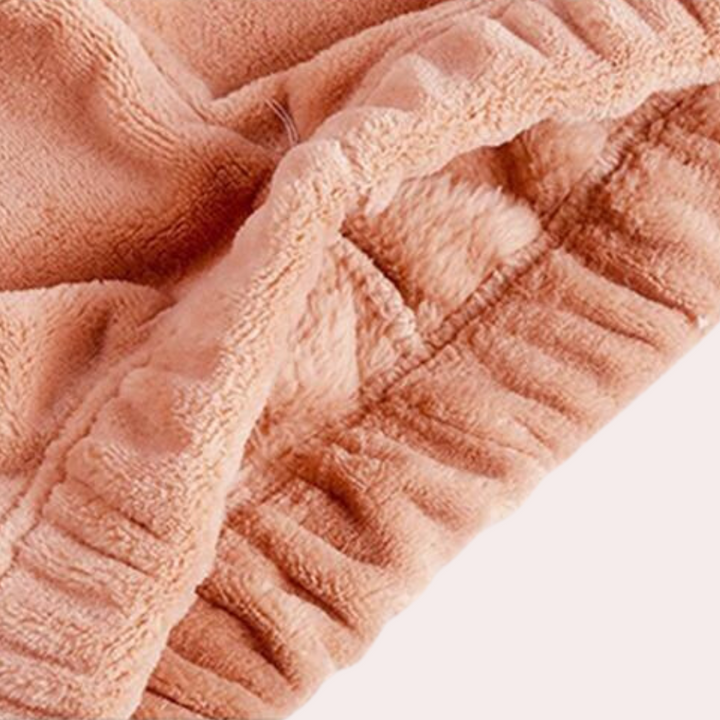 Meleg fleece női pizsama - Elina