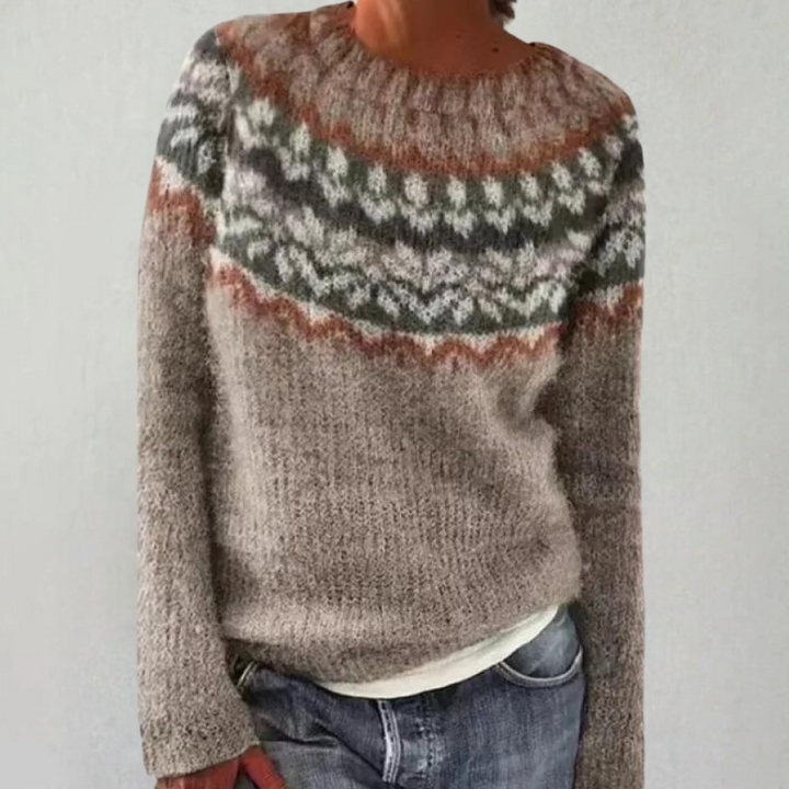Jolie - Színes Pulóver Nőknek