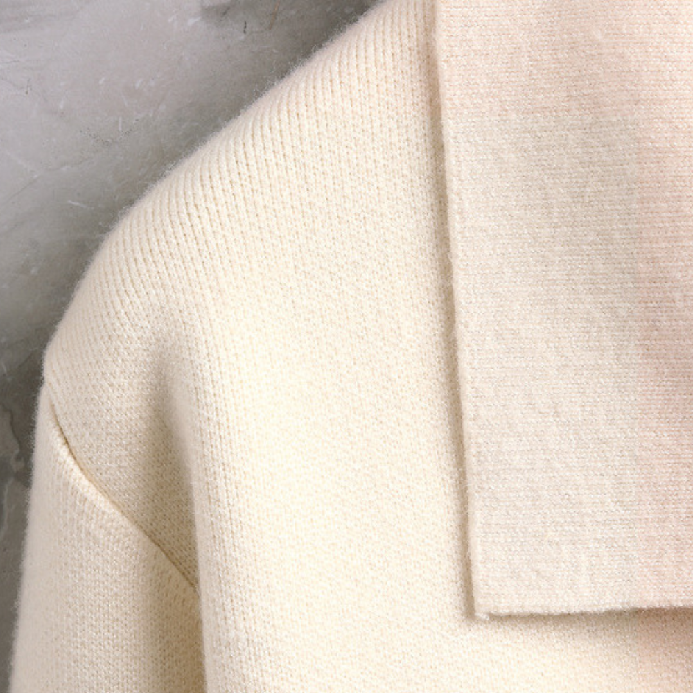 Férfi mellény gombos záródással és csíkos mintával – Enzo