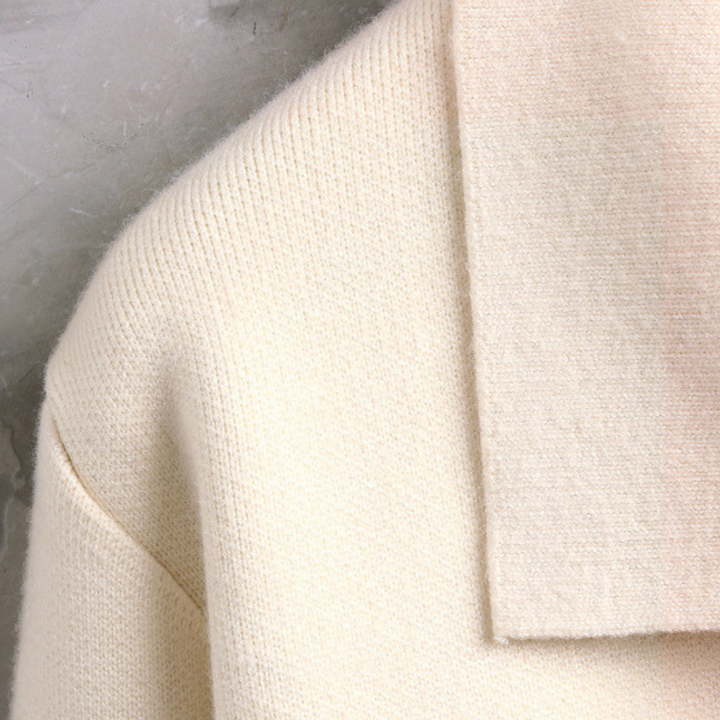 Férfi mellény gombos záródással és csíkos mintával – Enzo