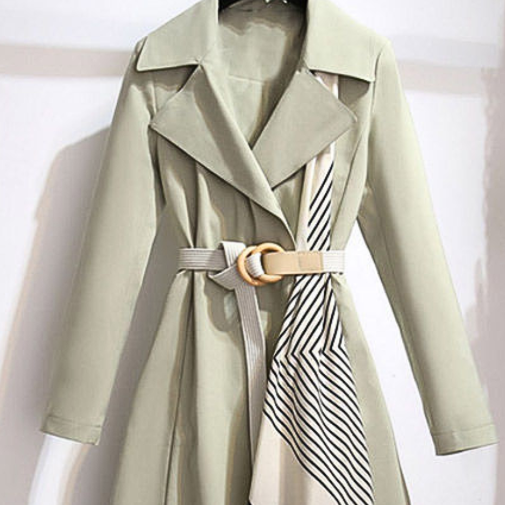 Stílusos Női TrenchcoAT Övvel - Noa