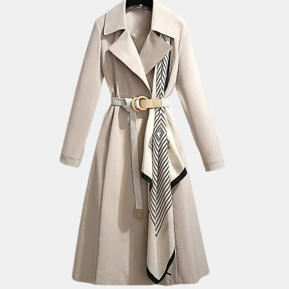 Stílusos Női TrenchcoAT Övvel - Noa