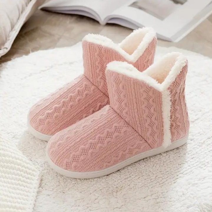 Meleg és Puha Kötött Papucs Nőknek - Elodie