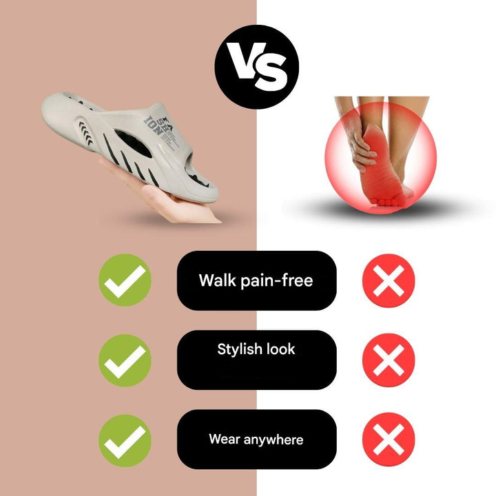Orthopédiai masszázs papucs noppokkal hölgyeknek és uraknak – Vitalis