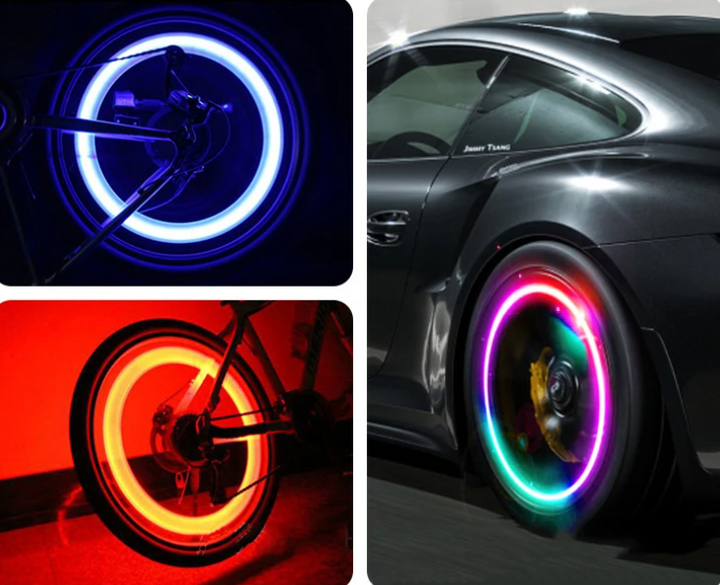 4 darab világító szelepdió – GlowRims