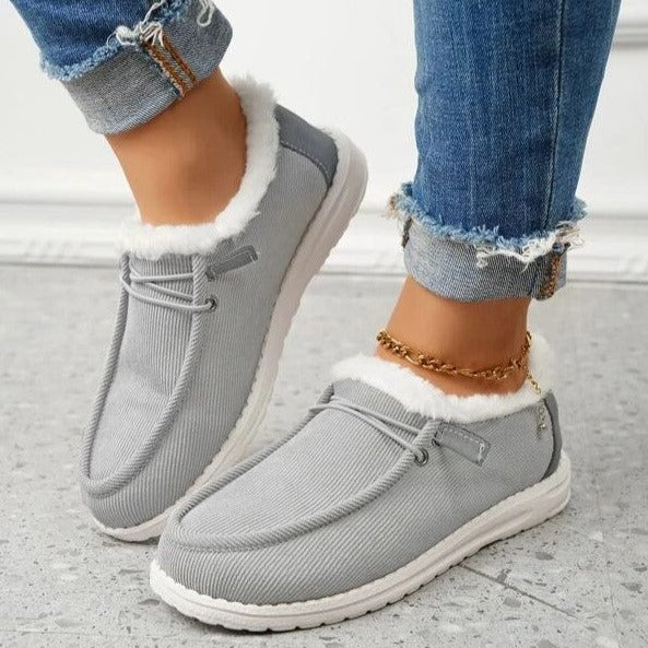 Női Slip-On téli cipők prémes béléssel – Maren