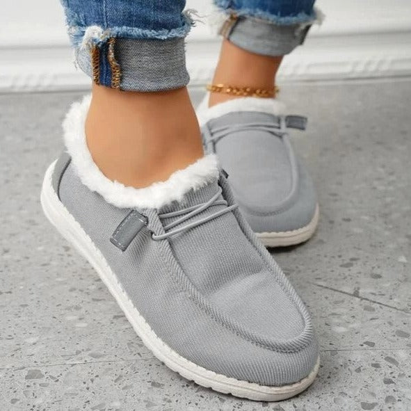 Női Slip-On téli cipők prémes béléssel – Maren