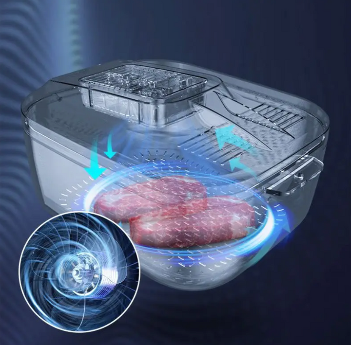 Ultraszupergyors Kiolvasztó Higiénikus és Szivárgásmentes Kiolvasztáshoz - QuickDefrost