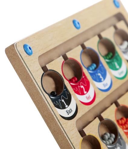 Színes Mágneses Számláló Puzzel - MagniTally