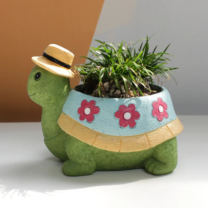 Aranyos Teknős Kerti Növényedény - TurtleBloom