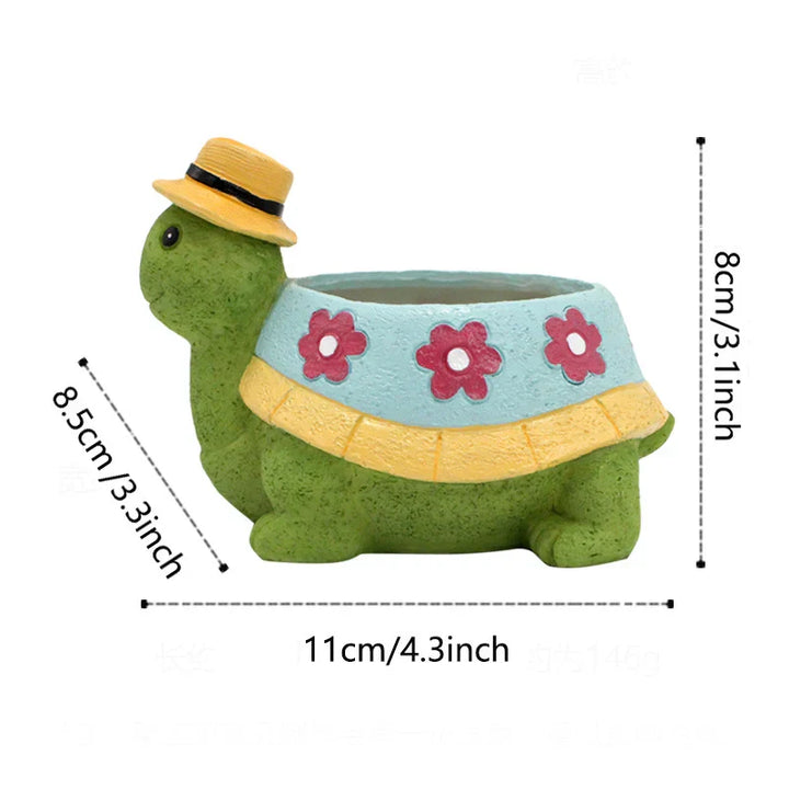 Aranyos Teknős Kerti Növényedény - TurtleBloom