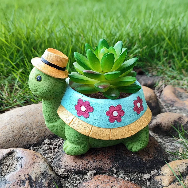 Aranyos Teknős Kerti Növényedény - TurtleBloom