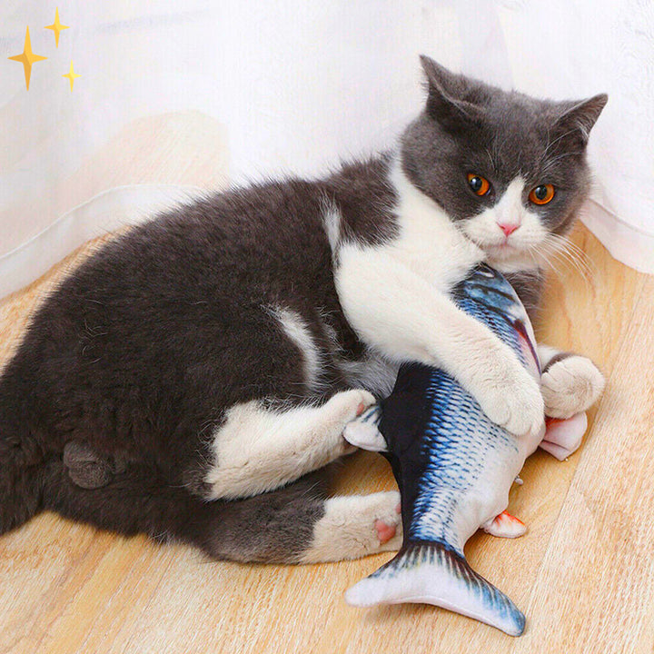 4 darab Mozgó Hal Játék macskáknak - FitFish