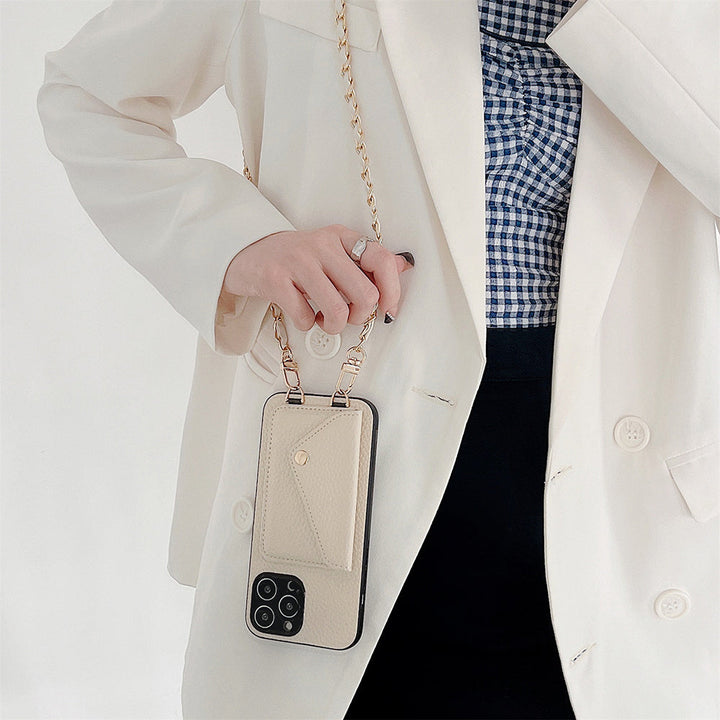 Funkcionális iPhone Tok Pénztárral - Celeste